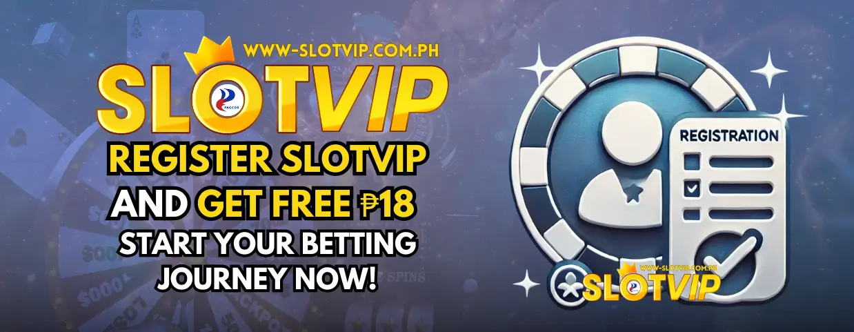 slotvip REGISTER 1 SLOTVIP Register banner